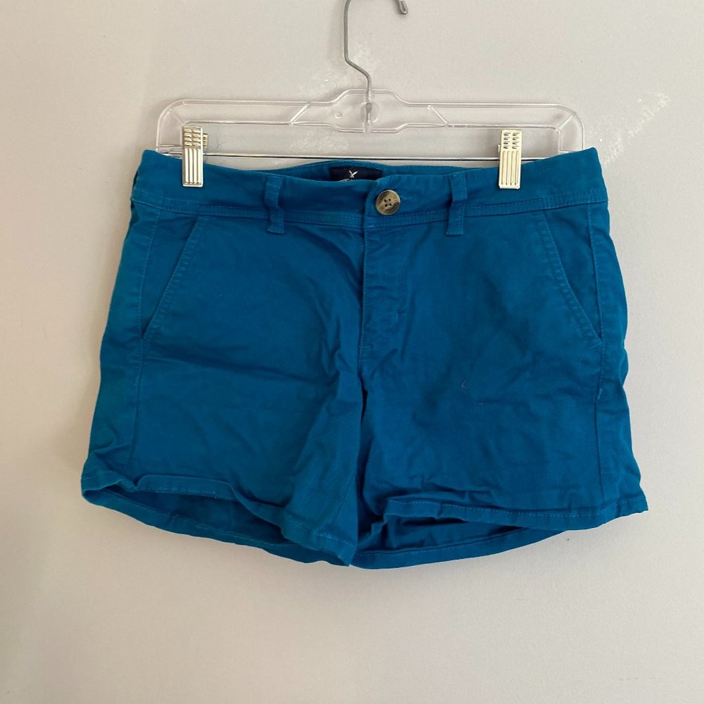 Blue AEO Shorts